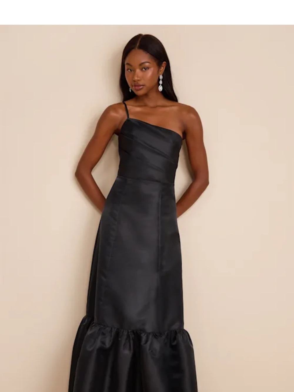 Lulu's Coco Taffeta Dress